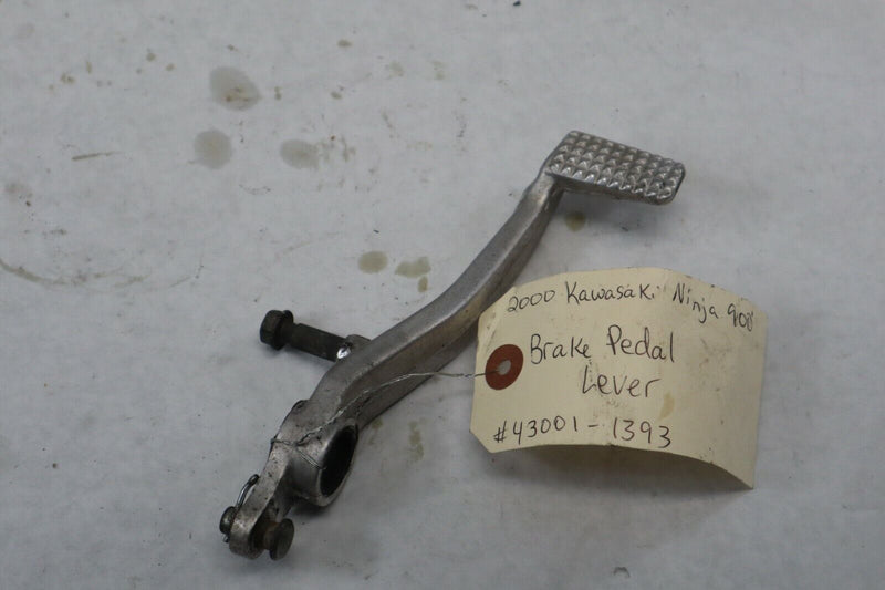 OEM Kawasaki Motorcycle Rear Brake Pedal Foot Lever 2000 ZX9 Ninja 43001-1393