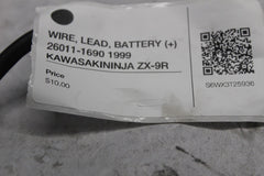 WIRE, LEAD, BATTERY (+) 26011-1690 1999 KAWASAKININJA ZX-9R