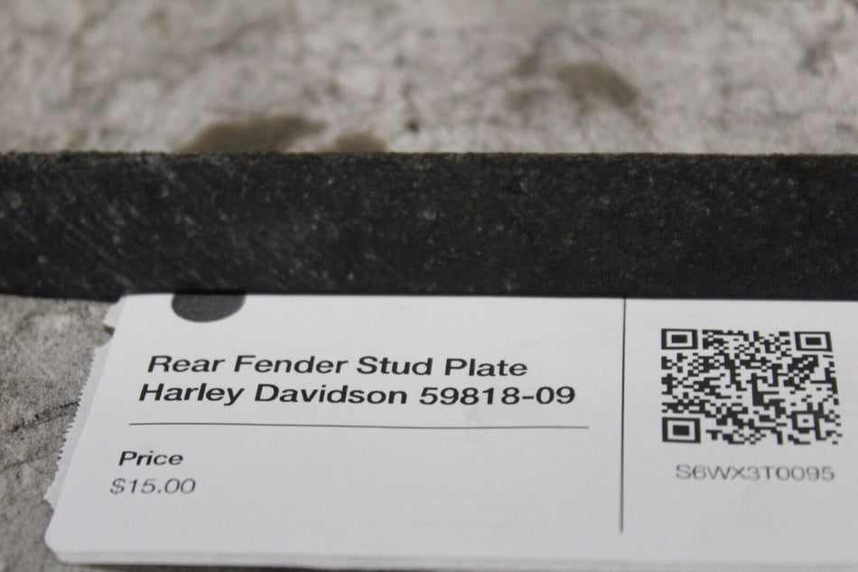Rear Fender Stud Plate Harley Davidson 59818-09