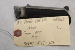 Main Step Arm LEFT 50642-KYJ-305 1987 Honda CBR1000F Hurricane