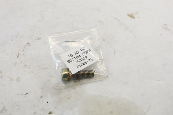 OEM Harley Davidson Bottom Fork Screw 2016 Roadglide 45405-75