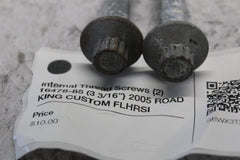 Internal Thread Screws (2) 16478-85 (3 3/16”) 2005 ROAD KING CUSTOM FLHRSI