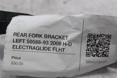 REAR FORK BRACKET LEFT 50588-93 2008 H-D ELECTRAGLIDE FLHT