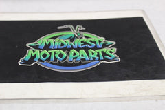 Saddlebag Faceplate RIGHT RED 90200984 HARLEY DAVIDSON