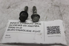 INNER PRIMARY SIDE SCREWS (2) 2887WA 2000 H-D ELECTRAGLIDE FLHT