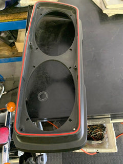 Dual SADDLEBAG 6x9 Speaker Lid RIGHT Harley DAVIDSON