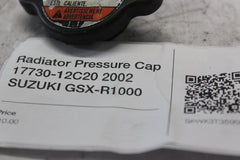 Radiator Pressure Cap 17730-12C20 2002 SUZUKI GSX-R1000