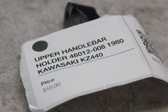 UPPER HANDLEBAR HOLDER 46012-008 1980 KAWASAKI KZ440