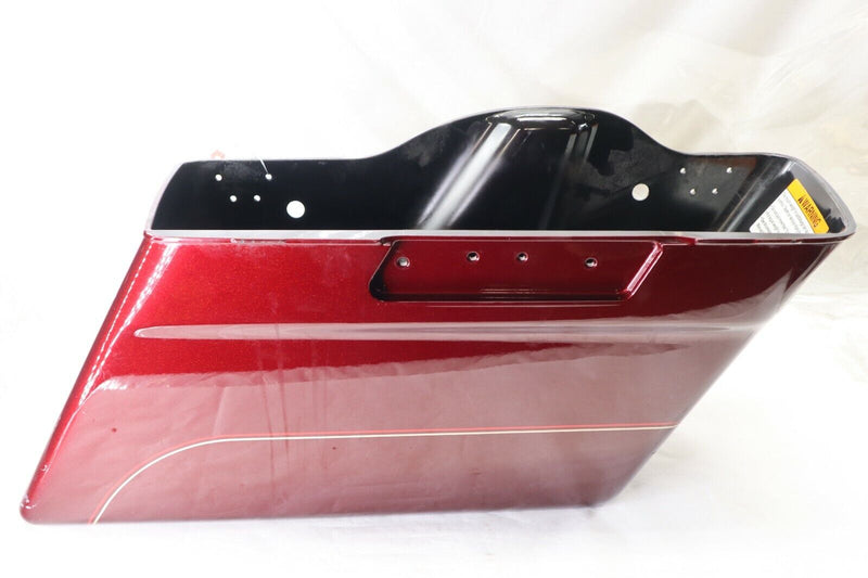 OEM Harley Davidson RIGHT Saddlebag Bottom Metallic Red 2013 Ultra 90752-93