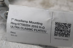 7" Headlamp Mounting Ring 67700204 2010 H-D ULTRA CLASSIC FLHTCU