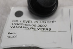 OIL LEVEL PLUG 3F9-15362-00-00 2007 YAMAHA R6 YZFR6