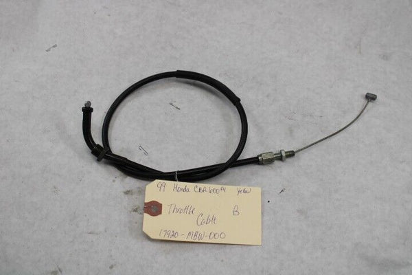 OEM Honda Motorcycle 1999 CBR600F4 Throttle Cable B. 17920-MBW-000