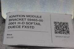 IGNITION MODULE BRACKET 59465-00 2001 H-D SOFTAIL DUECE FXSTD