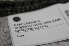 CAM CHAIN (75-010) 92057-1052 1982 KAW SPECTRE KZ1100