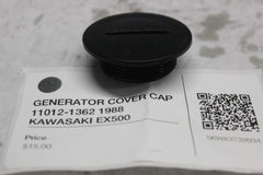 GENERATOR COVER CAP 11012-1362 1988 KAWASAKI EX500