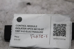 CONTROL MODULE ISOLATER 4PCS 66110-97 1997 H-D ELECTRAGLIDE FLHTC-I