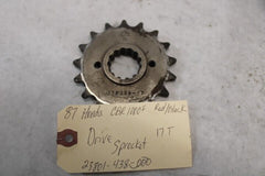 Drive Sprocket 17T 23801-438-000 1987 Honda CBR1000F Hurricane