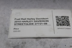 Fuel Rail Harley Davidson 2010 HARLEY DAVIDSON STREETGLIDE 27721-08