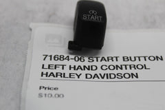 71684-06 OFF RUN BUTTON LEFT HAND CONTROL HARLEY DAVIDSON