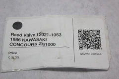 Reed Valve 12021-1053 1986 KAWASAKI CONCOURS ZG1000