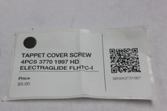 TAPPET COVER SCREW 4PCS 3770 1997 HD ELECTRAGLIDE FLHTC-I