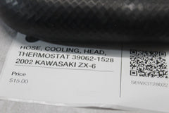 HOSE, COOLING, HEAD, THERMOSTAT 39062-1528  2002 KAWASAKI ZX-6