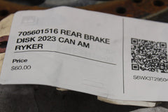 705601516 REAR BRAKE DISK 2023 CAN AM RYKER