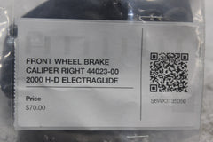 FRONT WHEEL BRAKE CALIPER RIGHT 44023-00 2000 H-D ELECTRAGLIDE FLHT