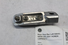 Main Step Bar Left 50645-MBW-000 2001 HONDA CBR600F4