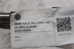 MAIN AXLE 5EL-17411-00-00 2003 V-STAR XVS1100AR