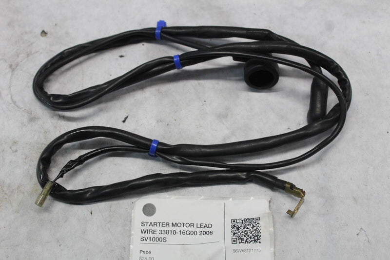 STARTER MOTOR LEAD WIRE 33810-16G00 2006 SV1000S