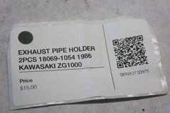 EXHAUST PIPE HOLDER 2PCS 18069-1054 1986 KAWASAKI ZG1000