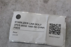 STABILIZER LINK BOLT 2PCS 855B 1995 HD DYNA FXDS