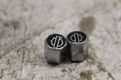 HARLEY-DAVIDSON VALVE STEM CAPS PAIR