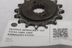 OUTPUT SPROCKET 16T 13144-1085 1988 KAWASAKI EX500