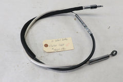 Chrome Braided Clutch Cable 63" 2011 Harley Davidson Fatboy