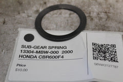 SUB-GEAR SPRING 13304-MBW-000  2000 HONDA CBR600F4