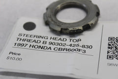 STEERING HEAD TOP THREAD B 90302-425-830 1997 HONDA CBR600F3