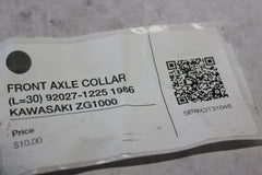 FRONT AXLE COLLAR (L=30) 92027-1225 1986 KAWASAKI ZG1000