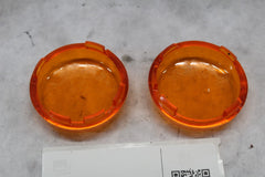 Turn Signal Lens (2) AMBER HARLEY DAVIDSON 68973-00