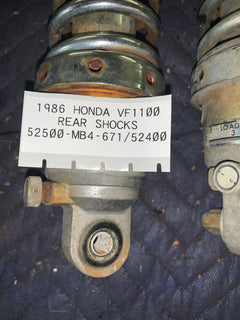 OEM Honda Rear Shocks 1986 VF1100 Magna