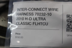 INTER-CONNECT WIRE HARNESS 70232-10 2010 H-D ULTRA CLASSIC FLHTCU