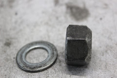 Front Axle Nut & Washer 7813A, 6594 2010 H-D ULTRA CLASSIC FLHTCU