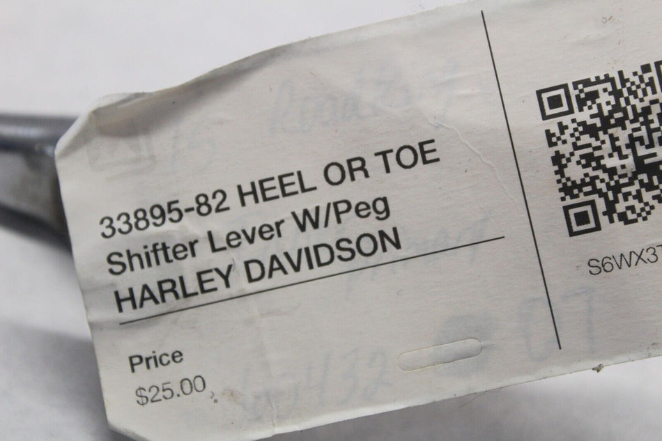 33895-82 HEEL OR TOE Shifter Lever W/Peg HARLEY DAVIDSON