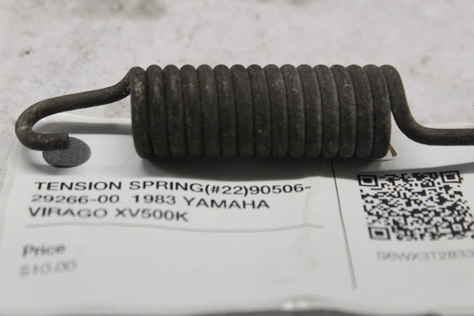 TENSION SPRING (#22) 90506-29266-00  1983 YAMAHA VIRAGO XV500K
