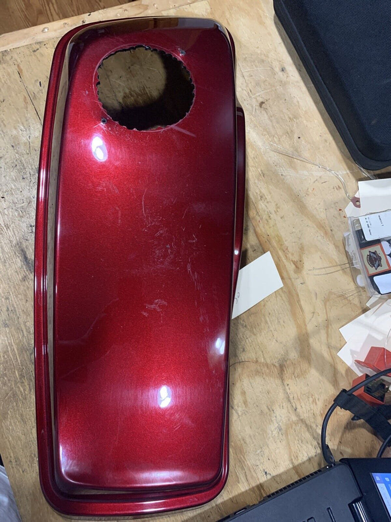 OEM Harley Davidson LEFT Saddlebag Lid 2014+ Touring 90200413 Red