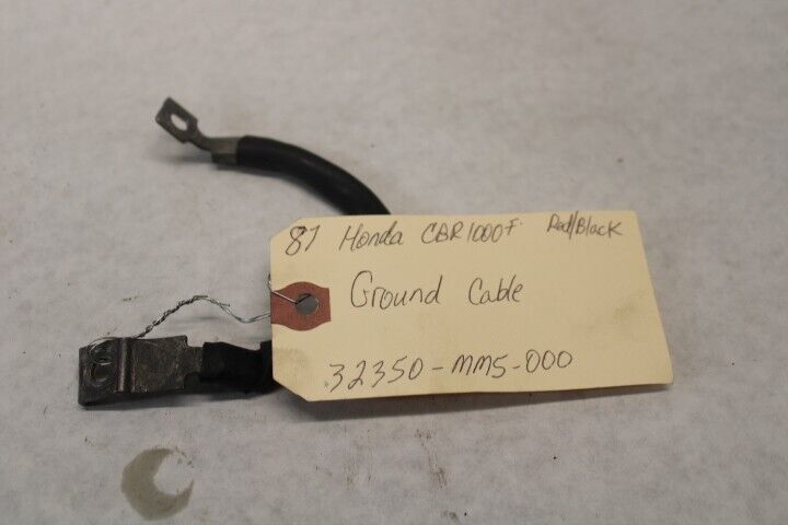 Ground Cable 32350-MM5-000 1987 Honda CBR1000F Hurricane