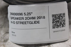 76000096 5.25" SPEAKER 2OHM 2018 H-D STREETGLIDE