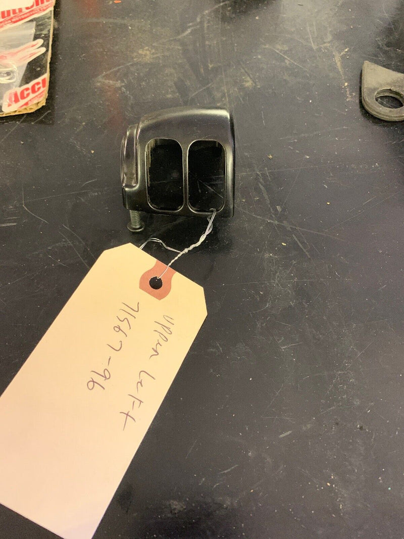 Harley Davidson 71567-96 Black Upper Left Switch Housing