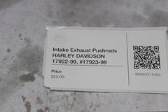Intake Exhaust Pushrods HARLEY DAVIDSON 17922-99, #17923-99